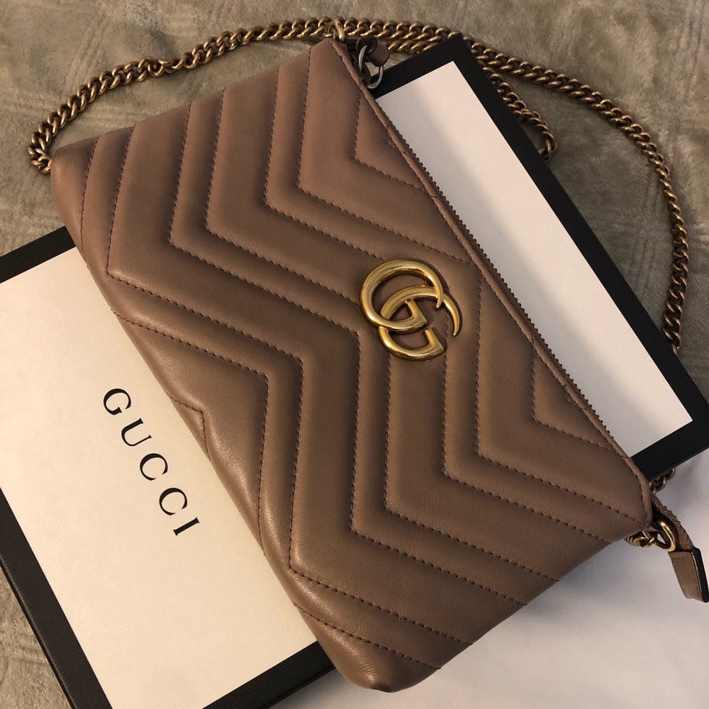 Gucci GG Marmont Mini Chain Bag
